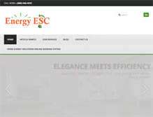 Tablet Screenshot of energyesc.com